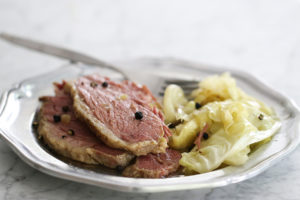 Corned Beef Brisket with Cabbage